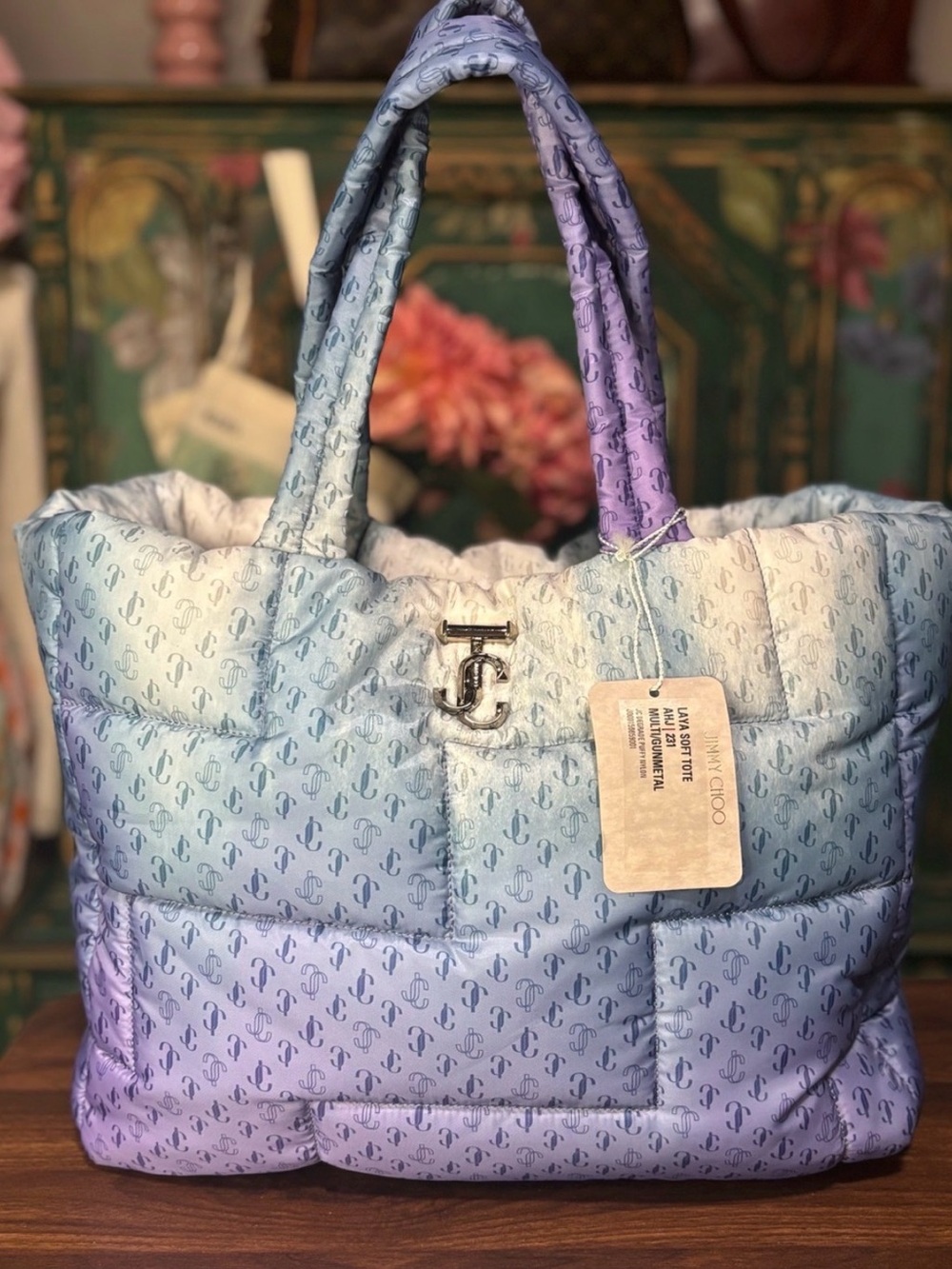 Jimmy Choo Laya Soft Tote